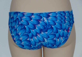 Missya Orchid blau/print bikini slip