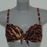 Missya Iris braun/print gemoldefer bikini bh