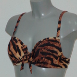 Missya Iris braun/print gemoldefer bikini bh