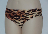 Missya Orchid braun/print bikini slip