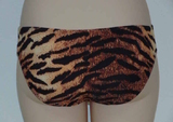 Missya Orchid braun/print bikini slip