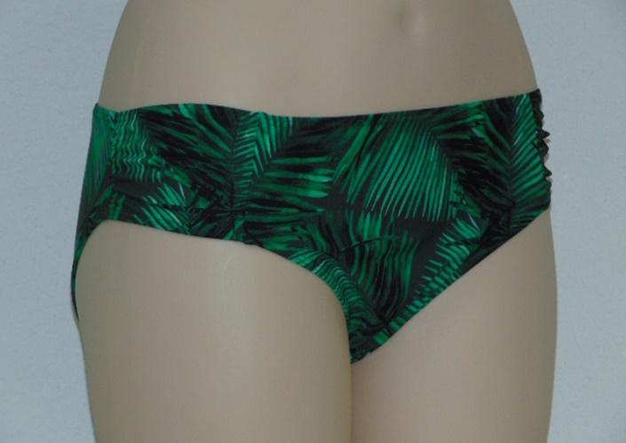 Missya Orchid grün/print bikini slip