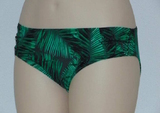 Missya Orchid grün/print bikini slip
