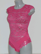 Sapph Eye Candy pink korselett