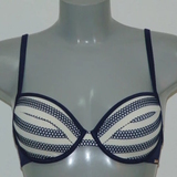 Strand von Sapph Vita navy-blau gemoldefer bikini bh