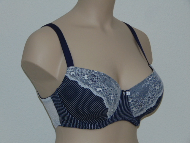 After Eden D-Cup & Up Violette navy-blau vorgeformter bh