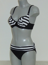 Nickey Nobel Mona schwarz/weiß unwattierter bikini bh