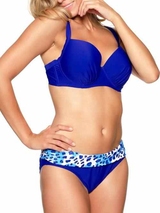 Nickey Nobel Mae blau gemoldefer bikini bh
