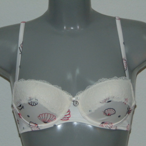 Armani Damen Avorio Stampato elfenbein/print vorgeformter bh