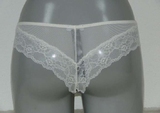 Armani Damen Avorio Stampato elfenbein/pink brasilianischer slip