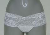 Missya Nicole weiß string