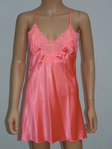 LingaDore Nacht Liquid pink slipdress