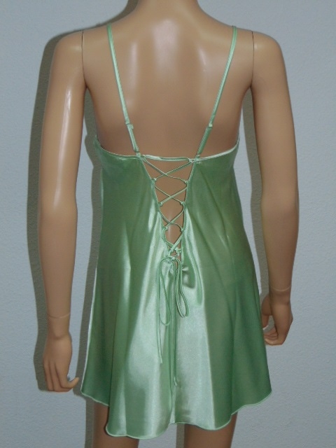 LingaDore Nacht Liquid grün slipdress