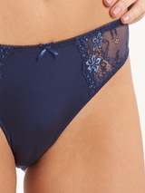 LingaDore Täglich Basic navy-blau slip