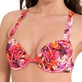 LingaDore Strand Paradise pink/print gemoldefer bikini bh