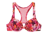LingaDore Strand Paradise pink/print gemoldefer bikini bh