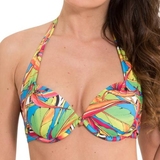 LingaDore Strand Carnaval blau gemoldefer bikini bh