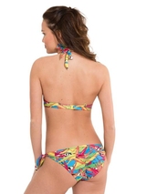 LingaDore Strand Carnaval blau gemoldefer bikini bh