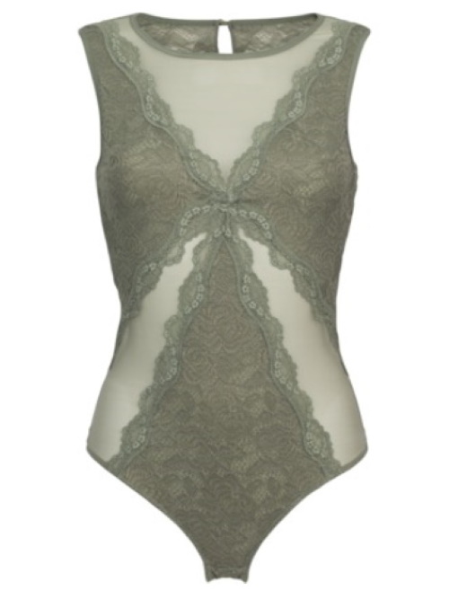 Sapph Sensual Nova khaki korselett