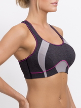 Q-Linn Barcelona grau sport bh