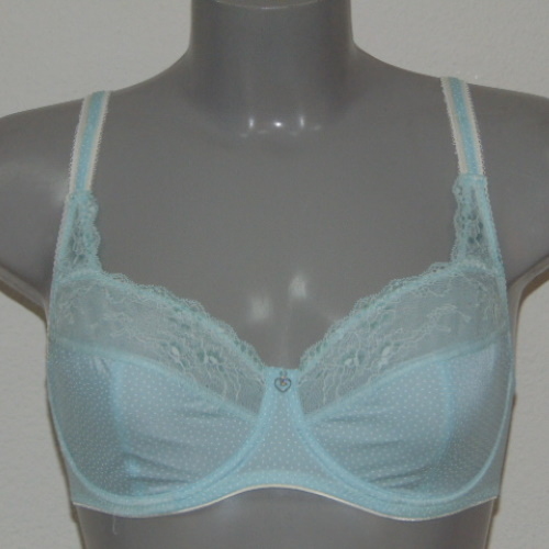 Eva Polka Dot blau nicht geformter bh