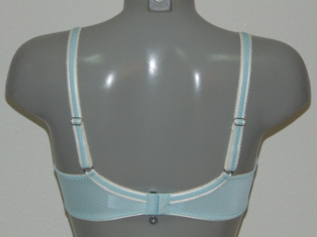 Eva Polka Dot blau nicht geformter bh