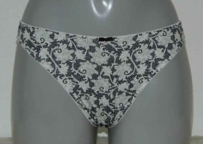Eva Flaire weiß/print brasilianischer slip