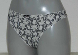Eva Flaire weiß/print brasilianischer slip