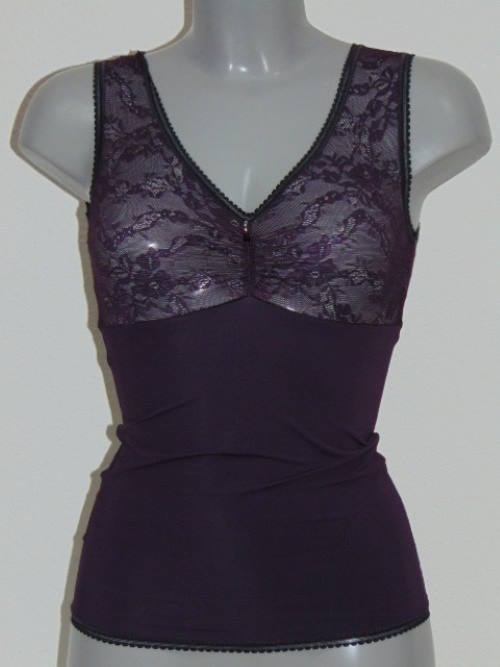 Eva Femme violett damen hemd