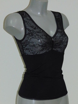 Eva Femme schwarz damen hemd