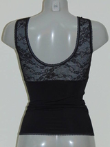 Eva Femme schwarz damen hemd