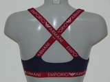 Armani Damen Armani Sport navy-blau sport-oberteile