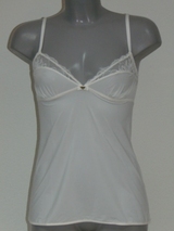 Armani Damen  avorio elfenbein spaghetti top
