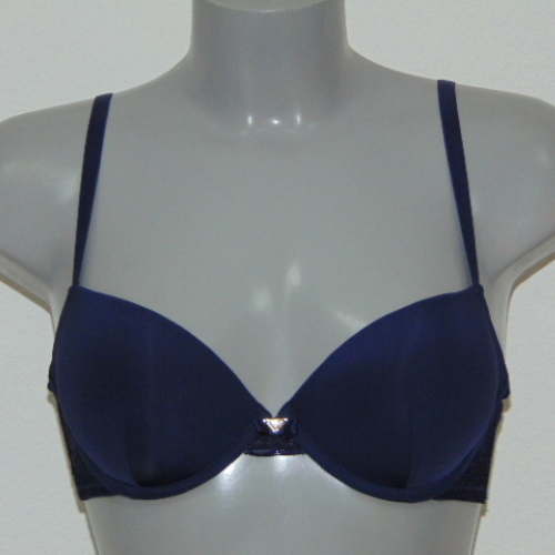 Armani Damen  marina navy-blau push up bh
