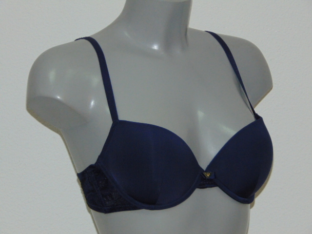 Armani Damen  marina navy-blau push up bh