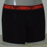 Armani Männer Piccolo schwarz/orange boxershort