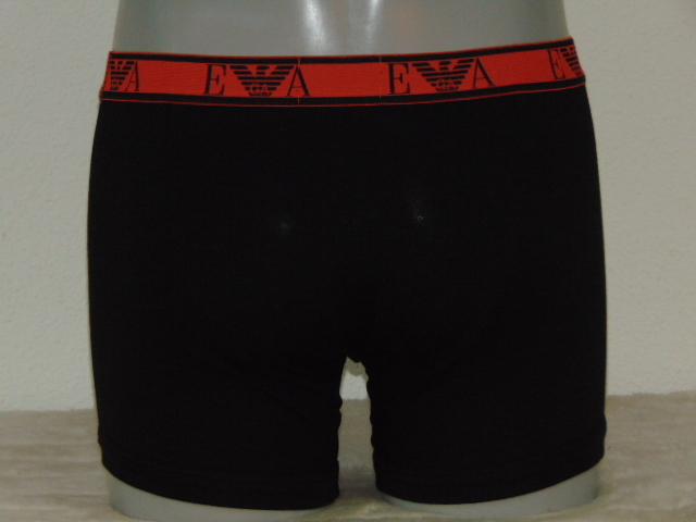 Armani Männer Piccolo schwarz/orange boxershort