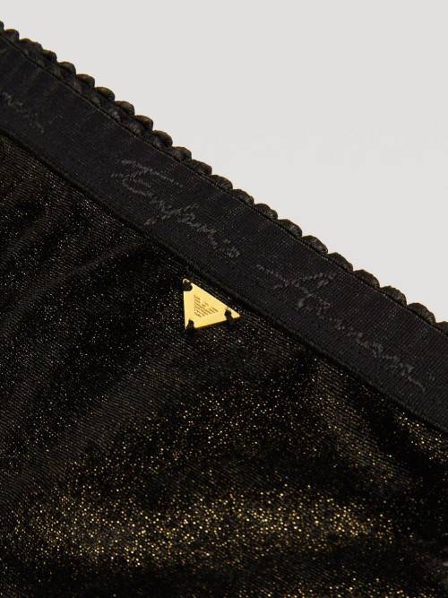 Armani Damen Contoure schwarz slip