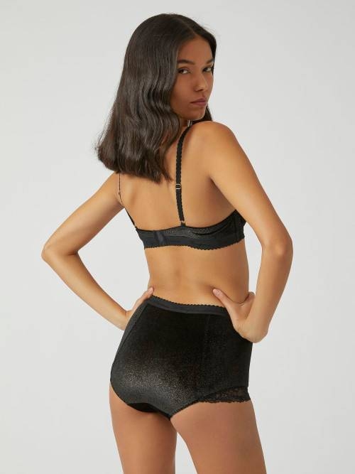 Armani Damen Contoure schwarz slip