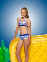 Brüste und Unterhosen Florine navy-blau set
