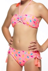 Brüste und Unterhosen Romy pink/print set