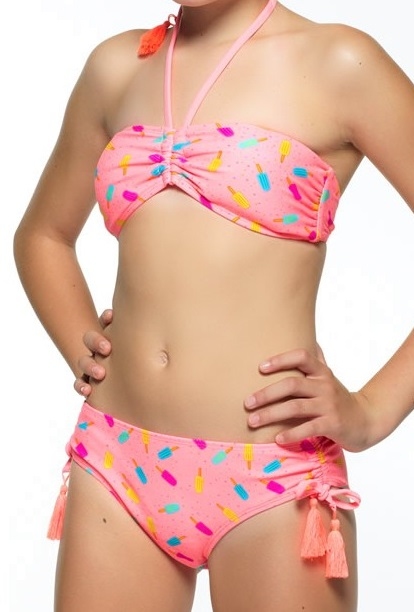Brüste und Unterhosen Romy pink/print set