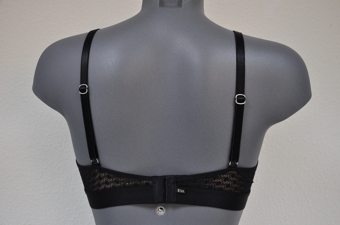 Eva Noir de Noir schwarz ohne bügel bh