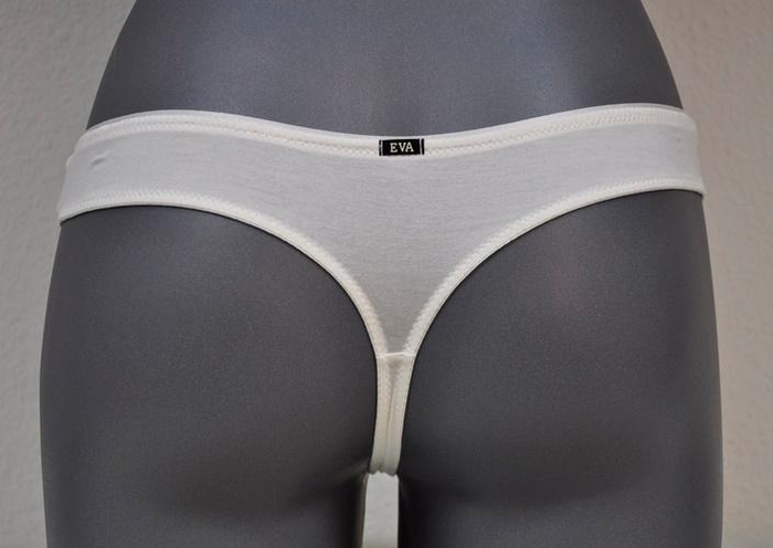 Eva Silky Nadine elfenbein string