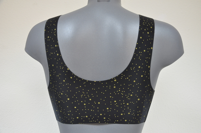 Sloggi Zero Feel Stars schwarz ohne bügel bh