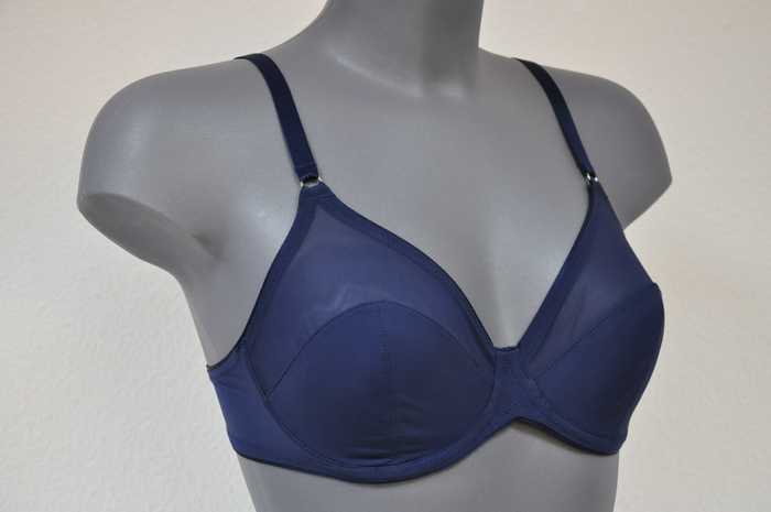 Eva Feminale navy-blau nicht geformter bh