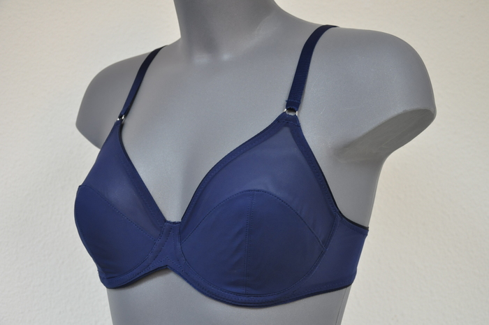 Eva Feminale navy-blau nicht geformter bh