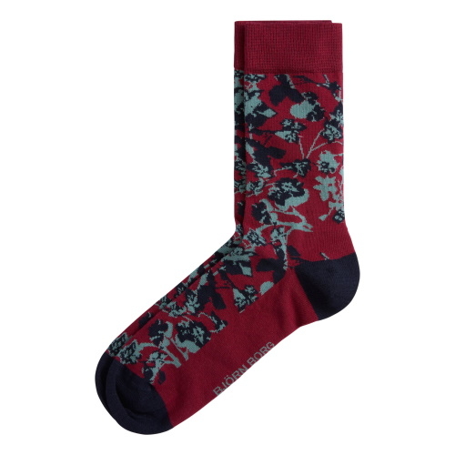 Björn Borg Fleur weinrot socks
