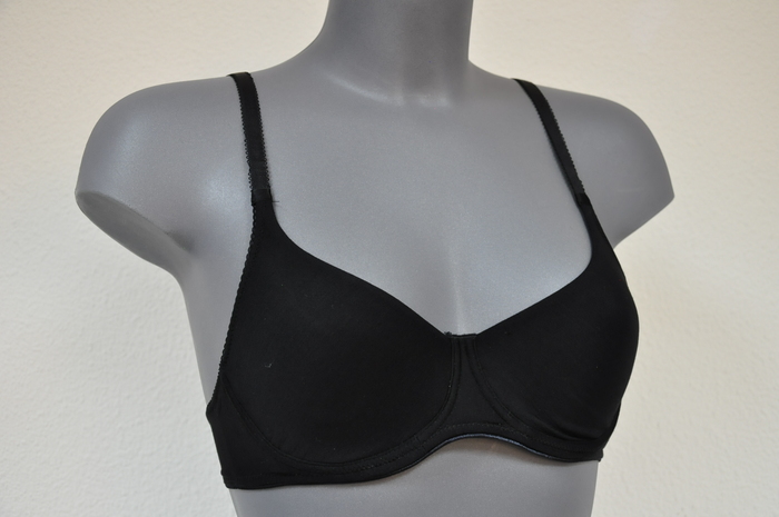 Eva Silk schwarz nicht geformter bh