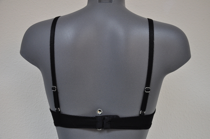 Eva Silk schwarz nicht geformter bh